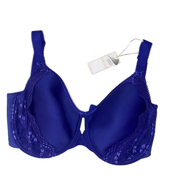 Elomi Charley Underwire Spacer T-Shirt Bra 34K Marine Blue NWT EL4383ULE - Picture 1 of 5